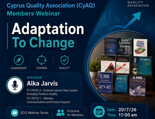 Πρόσκληση Συμμετοχής σε Webinar  “Adaptation to Change”